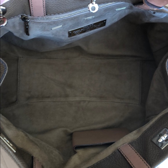 VBH beige leather satchel bag! Authentic! - Picture 7 of 8